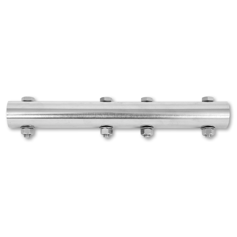 Metallmuffe inklusive Zubehör zum verlängern der Aquari Holzstiele