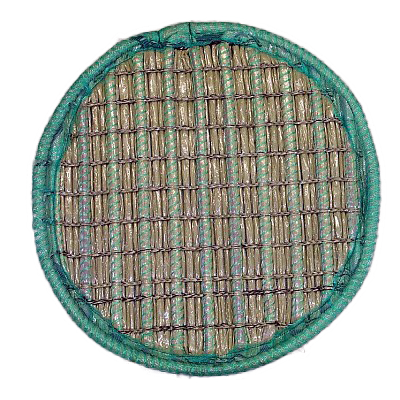 Schwimmende Pflanzeninseln ohne Pflanzen