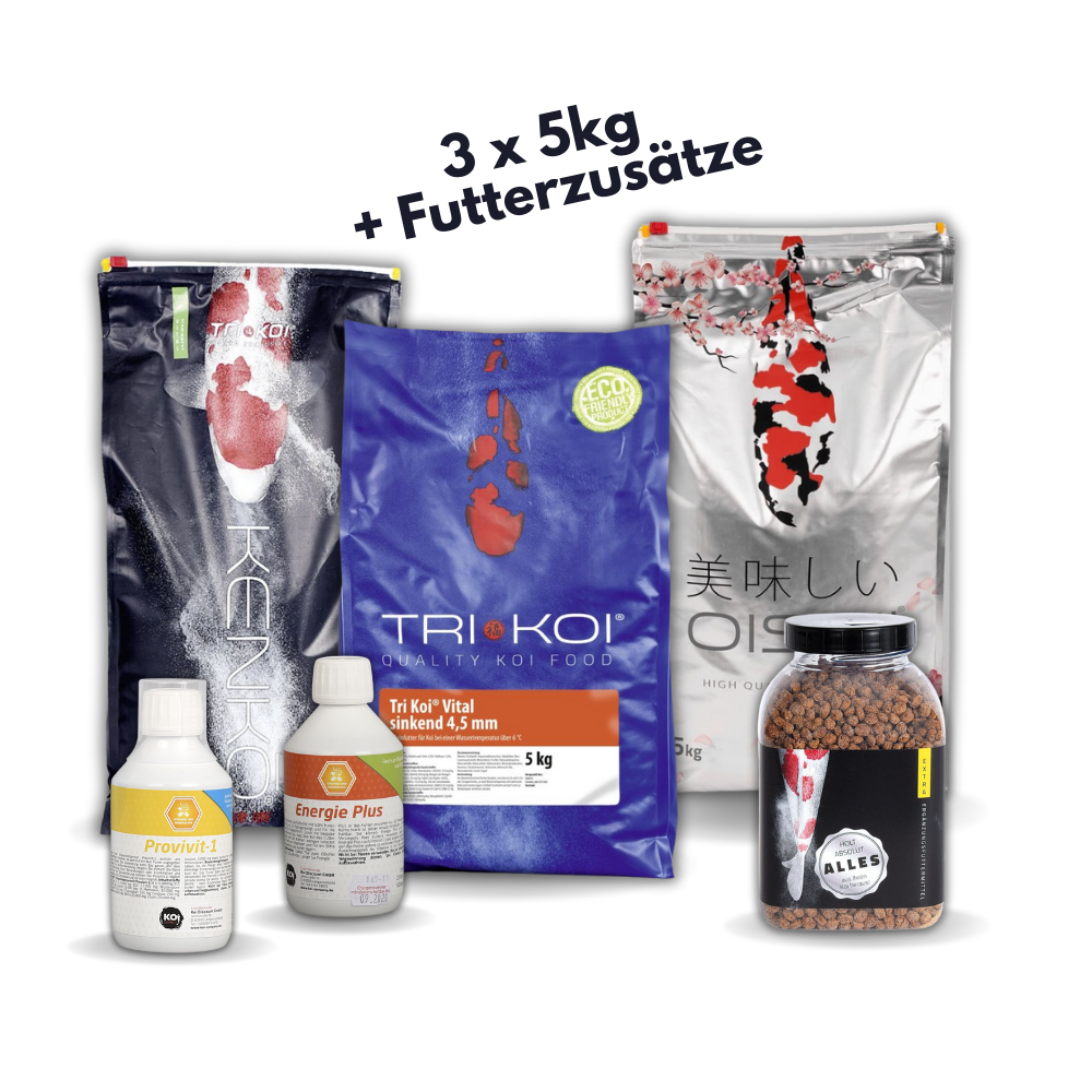 Koifutter Set: Gesund + Vital groß