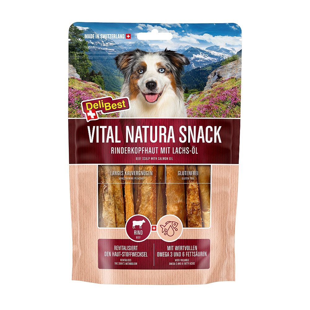 Vital Natura Snack Wildlachsöl 200g 