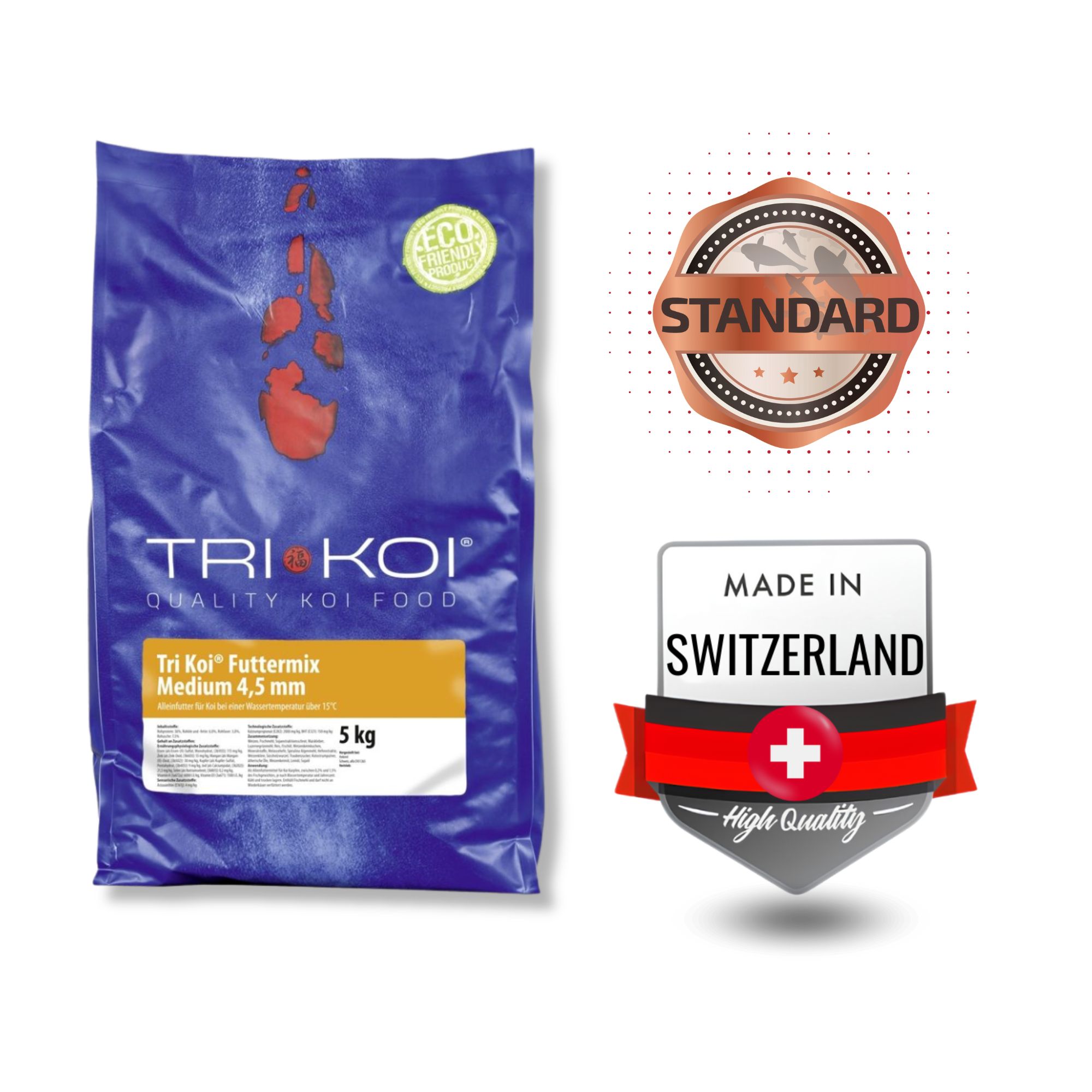 Tri Koi® Futter Mix Medium über 15°C