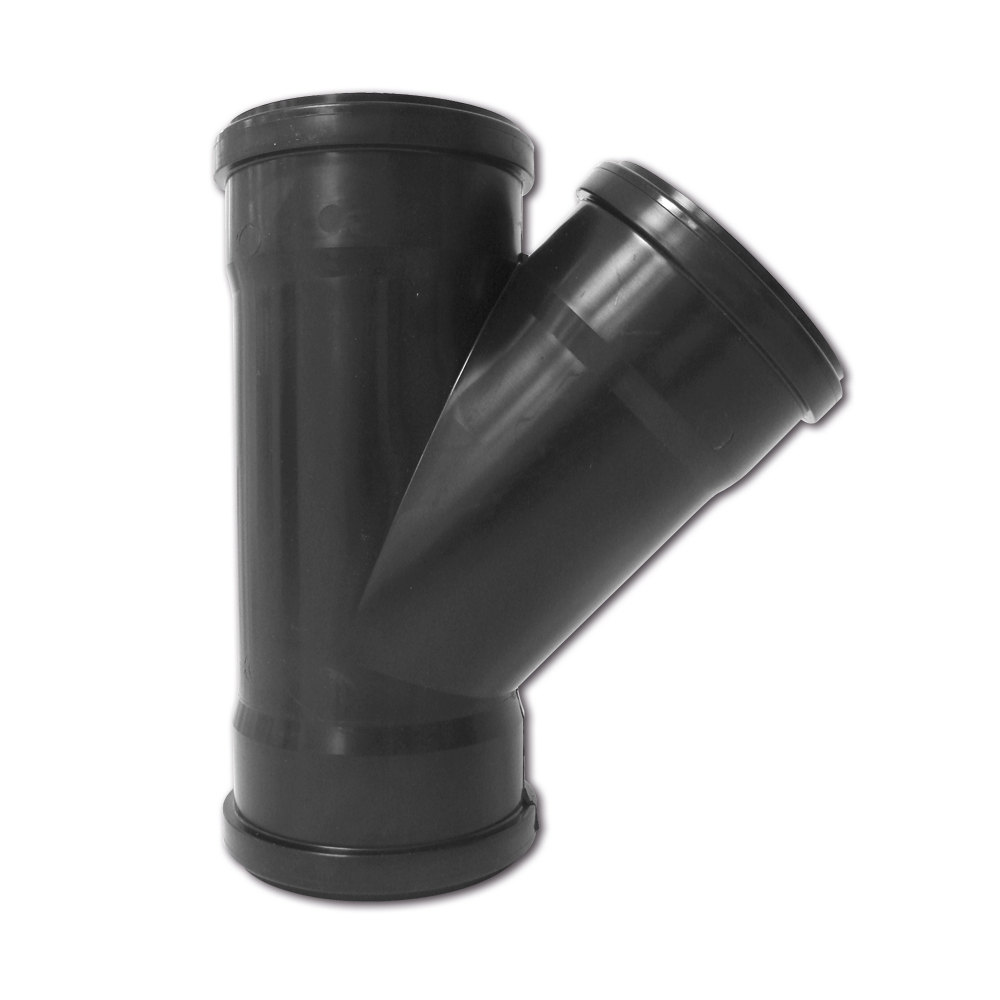 T-Stück 45° PP Schiebemuffe