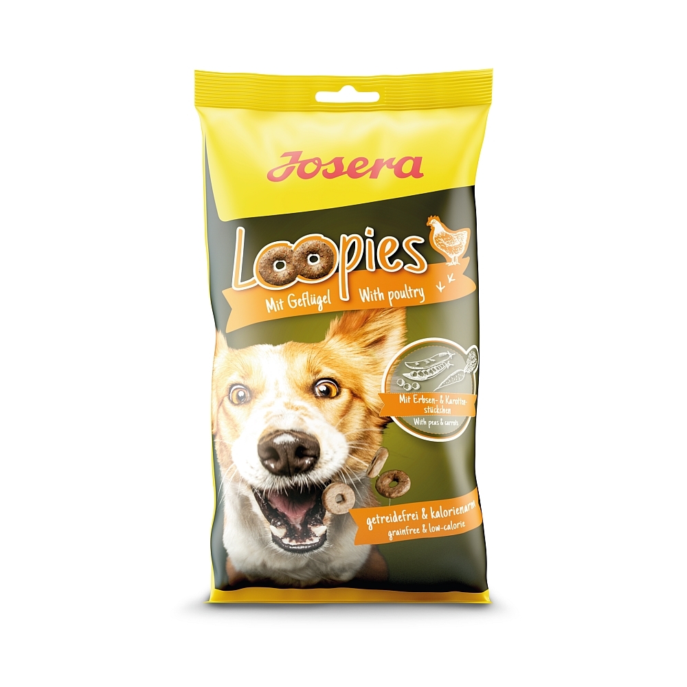 Loopies mit Geflügel 150g Leckerli Beutel
