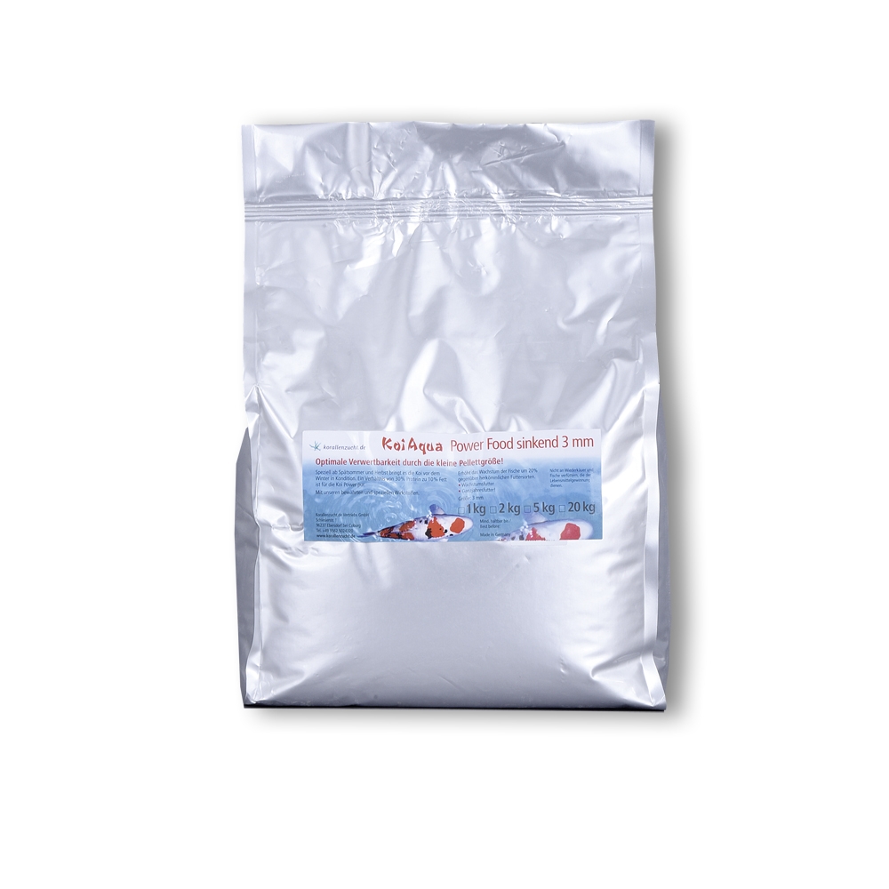 Koi Aqua Power Food 3,0mm - sinkend