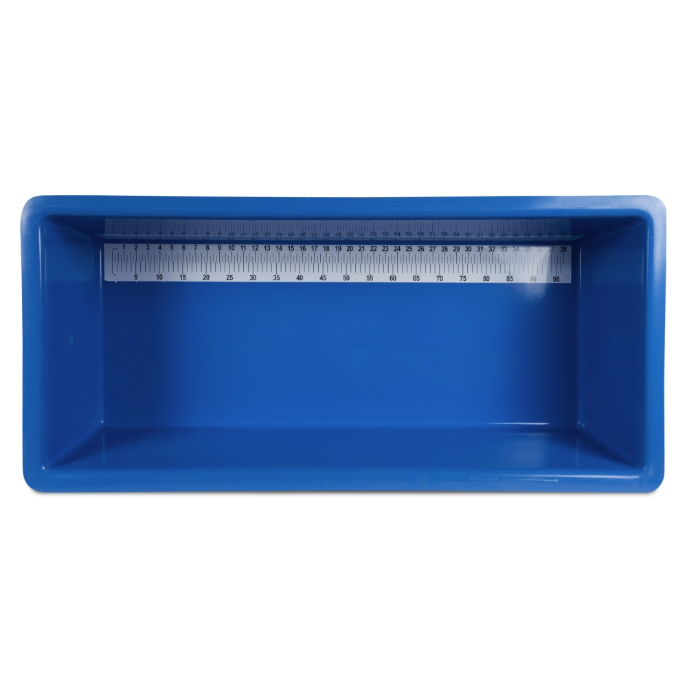 Koi Kontrollwanne 100cm aus GFK, blau - B-Ware