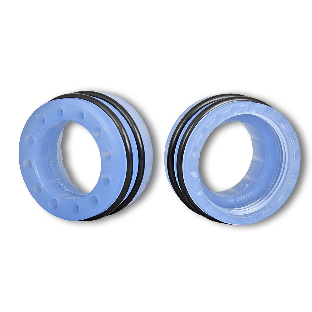 Verschraubung Quarz-Zylinder 110 Watt blau